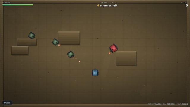 Tank Assault gameplay screenshot